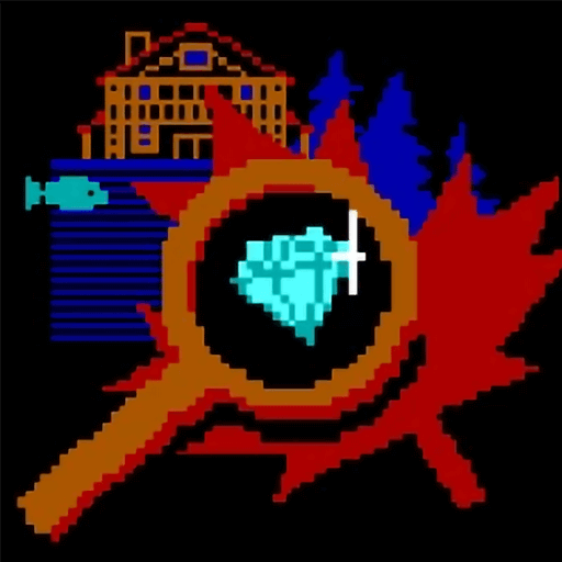 The Crimson Diamond Mac破解游戏复古风格的冒险解谜 v1.10kb 英文激活版