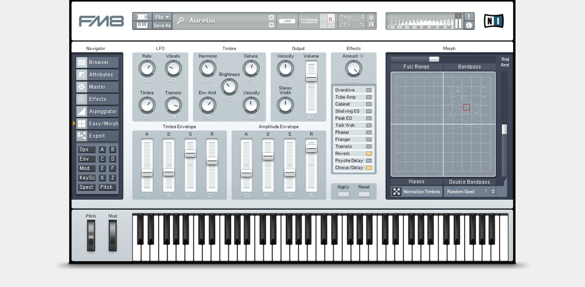 Native Instruments FM8 1.4.6 破解版 FM8合成器插图