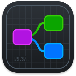 Focusplan Pro 1.6.17 Mac 中文破解版 思维导图与头脑风暴