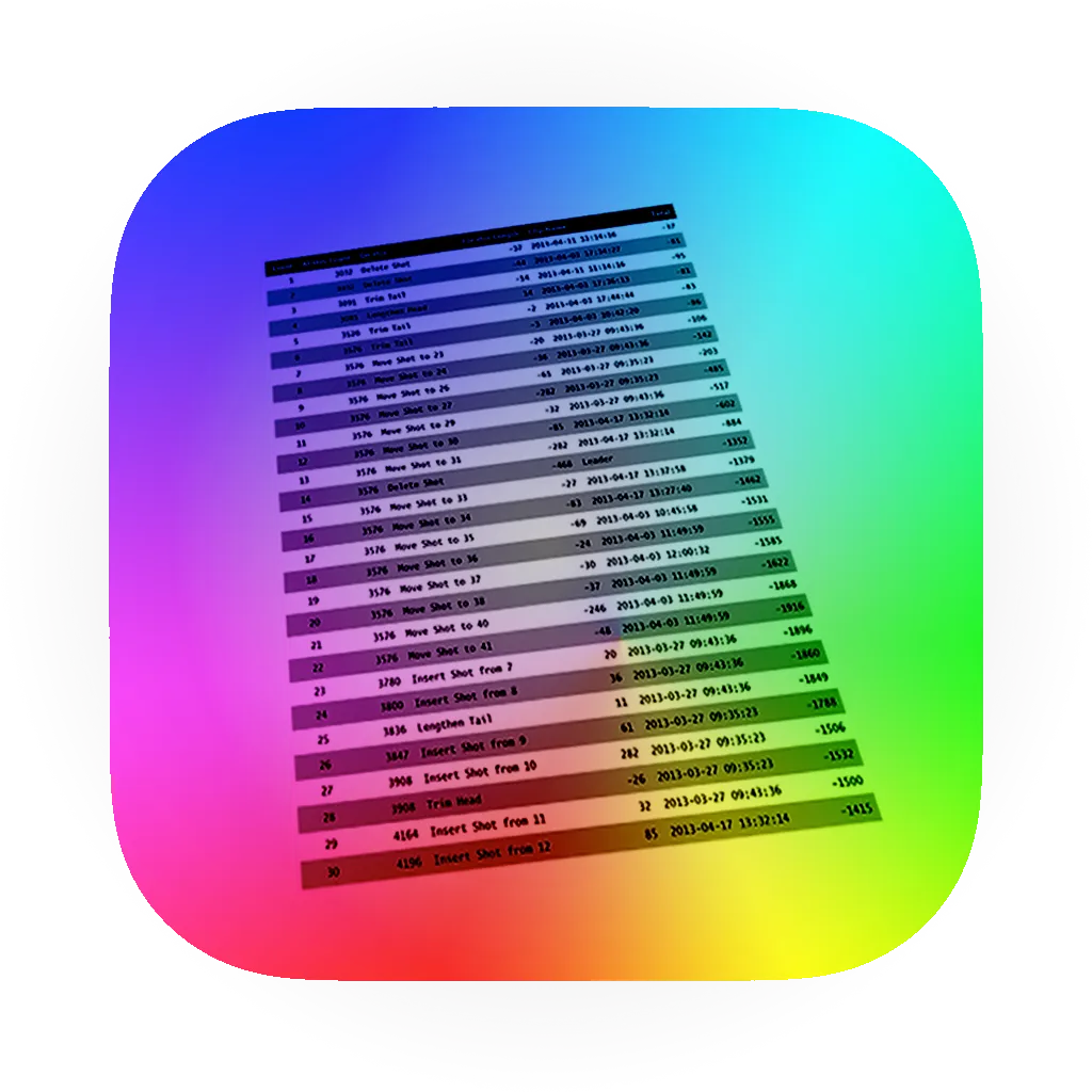 Change List X 1.2.26 破解版 - Final Cut Pro X项目差异对比工具