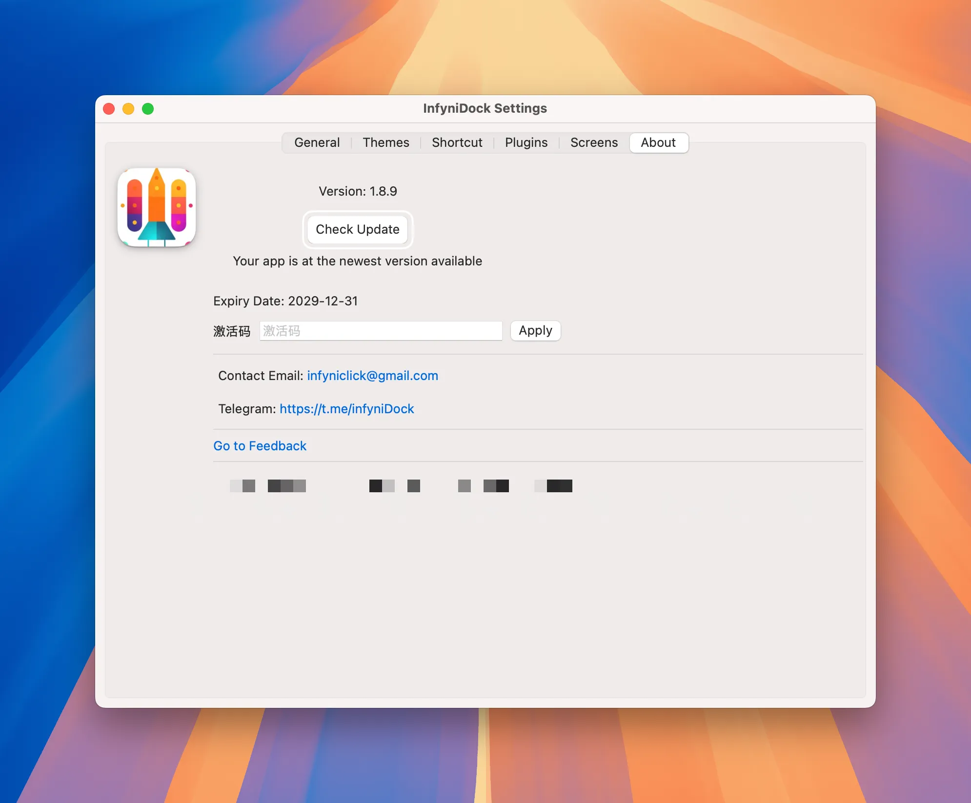 InfyniDock 2.6.6 破解版 - Dock替换增强工具插图 Mac软件下载
