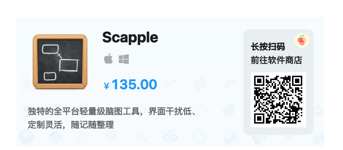 Scapple 1.5.1 破解版 - 优秀的思维导图草图工具插图