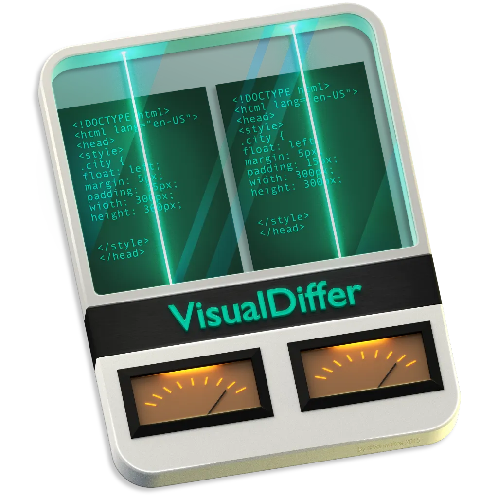 VisualDiffer 1.8.7 破解版 - 文件对比工具