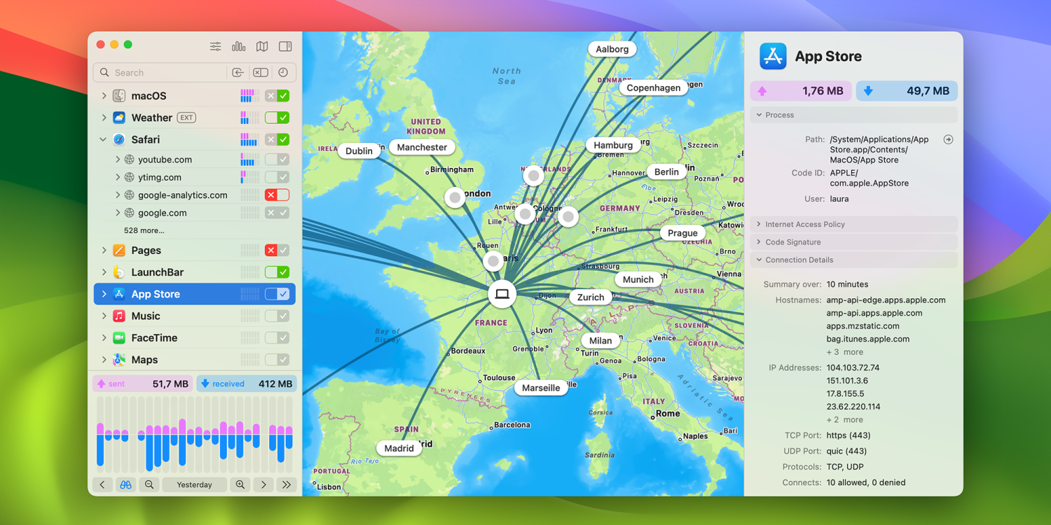 Little Snitch 6.3.2 破解版 - macOS防火墙/网络连接监控工具插图 Mac软件下载