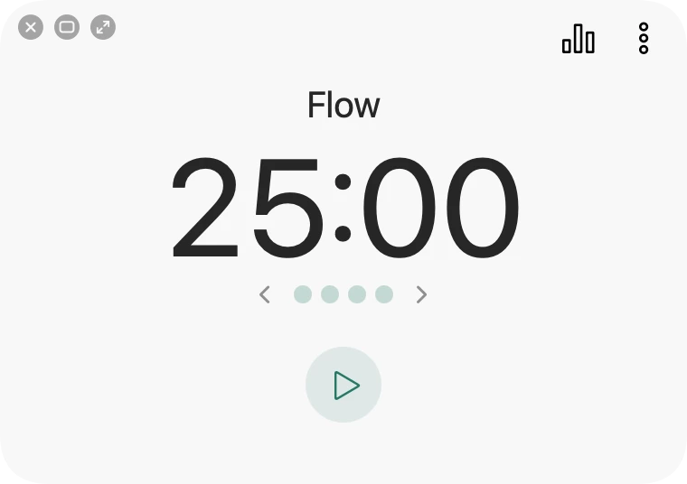 Flow Focus Timer 番茄工作法&专注计时器 v4.2.2插图 Mac软件下载 Flow Focus Timer 番茄工作法&专注计时器 v4.2.2插图 Mac软件下载